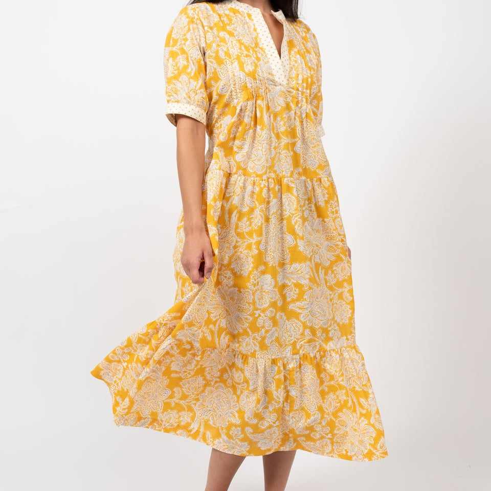 Ivy Jane 75618 Golden Tropics Summer Dress