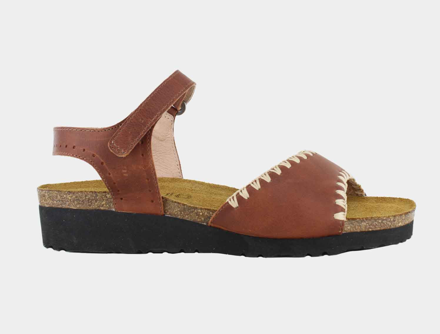 Naot Luna Sandal w/ Contrast Stitching