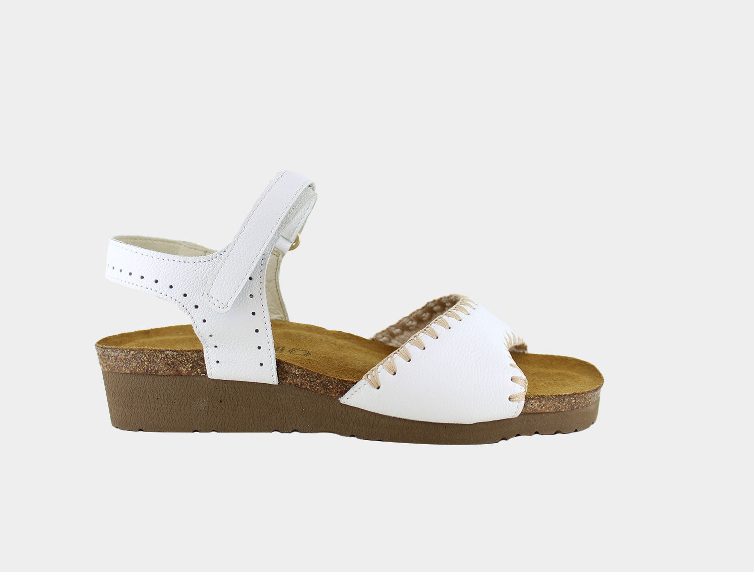 Naot Luna Sandal w/ Contrast Stitching