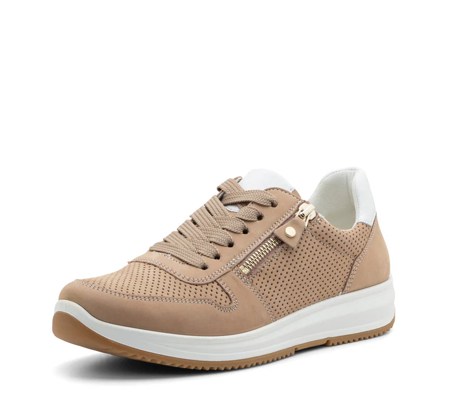 ara 12-25510 Opal Perforated Zip Sneaker
