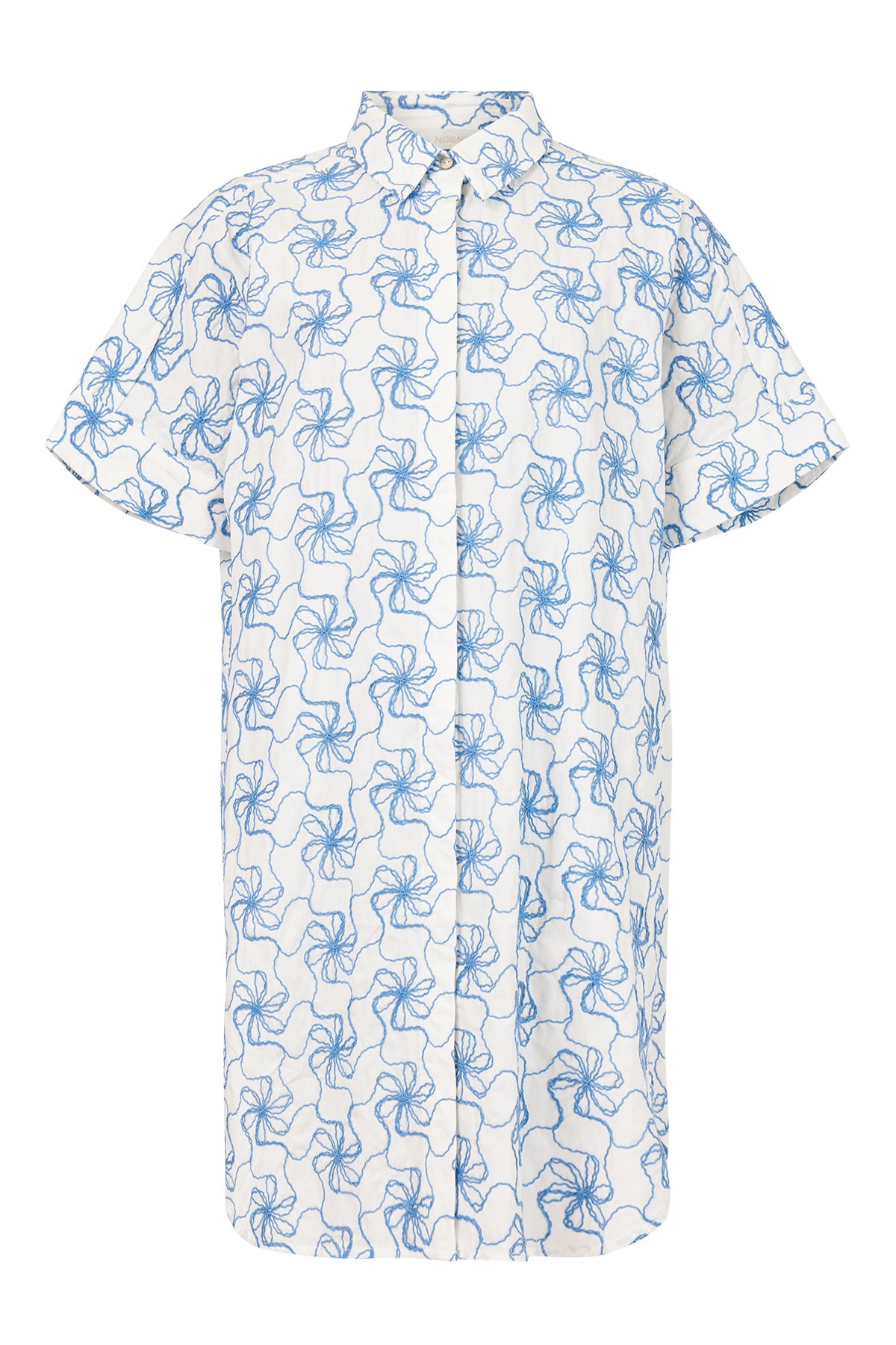 Noen 86235 Button Down Shirt-Dress