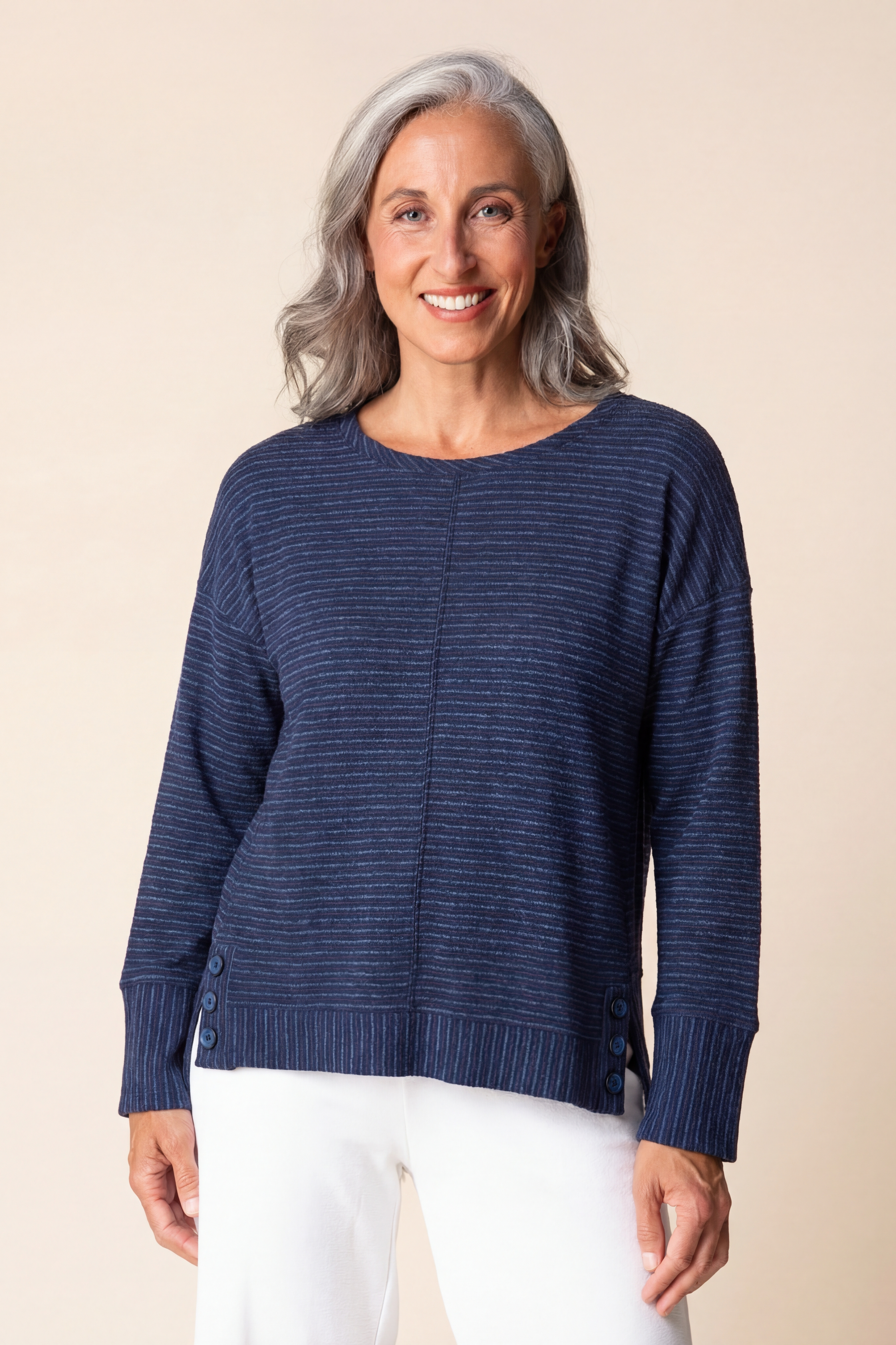 Habitat 20903 Pasadena Stripe Grove Pullover