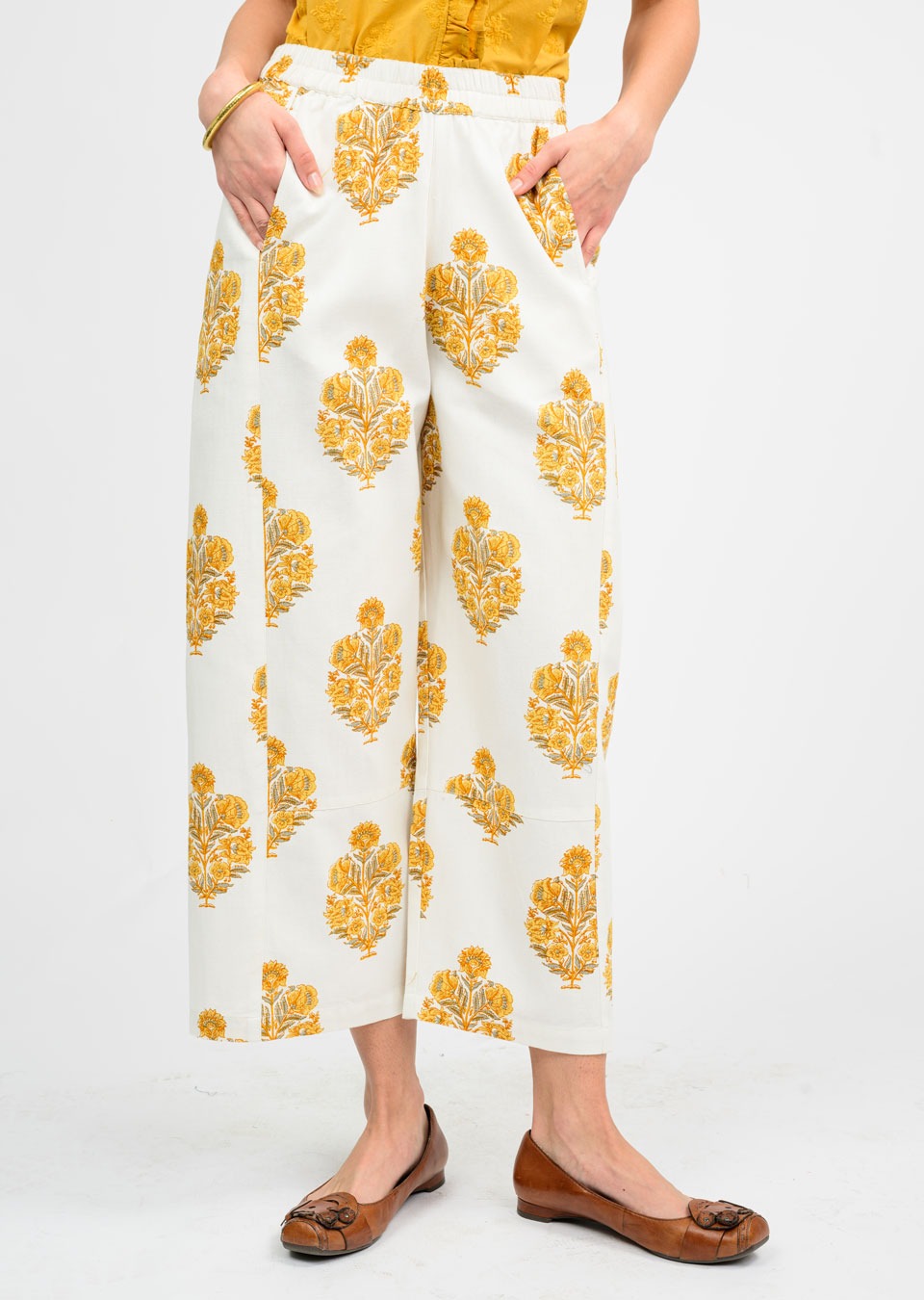 FINAL SALE Ivy Jane 221136 Black Print Pant