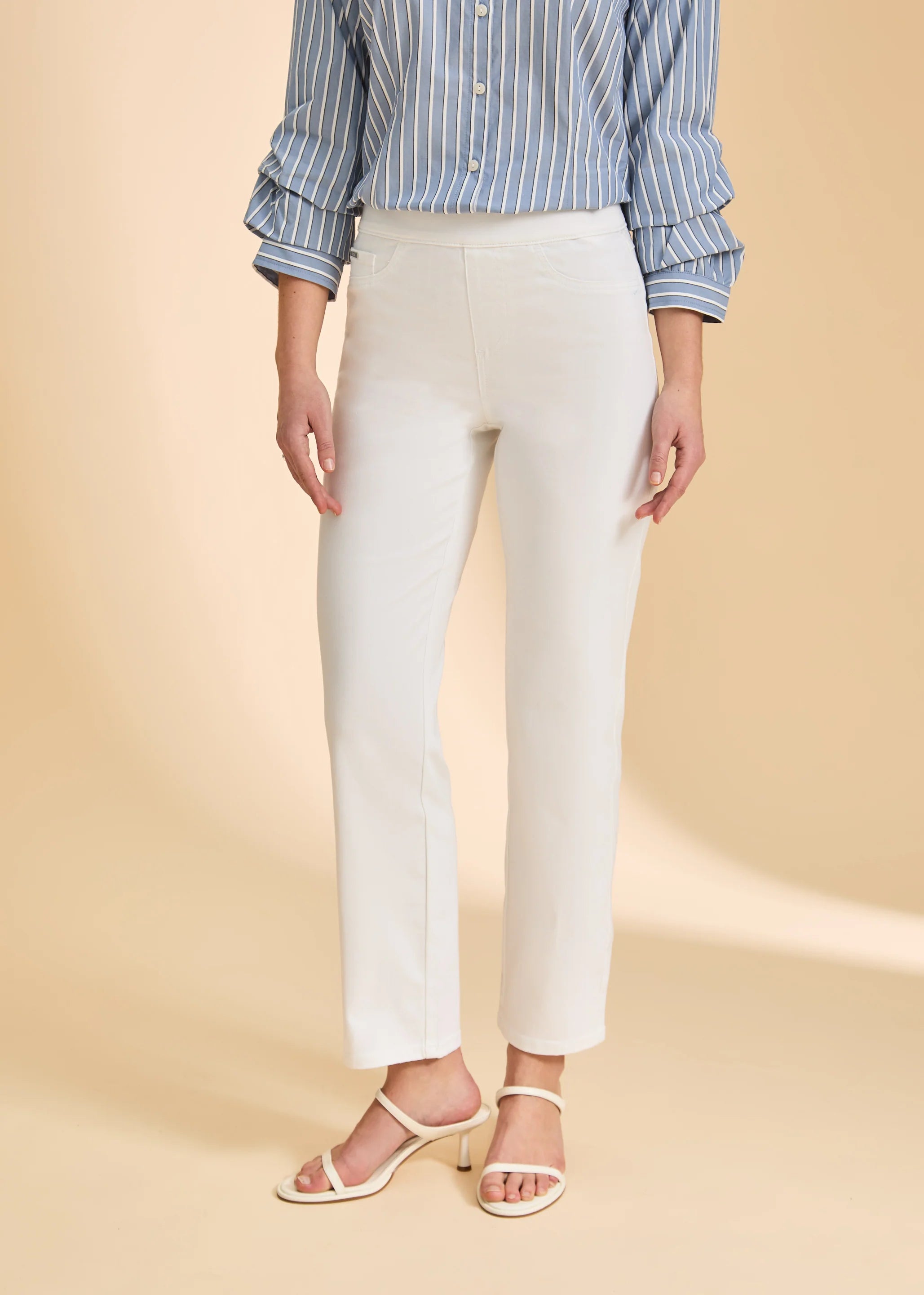FDJ 2531511 Pull-On Straight Ankle Denim
