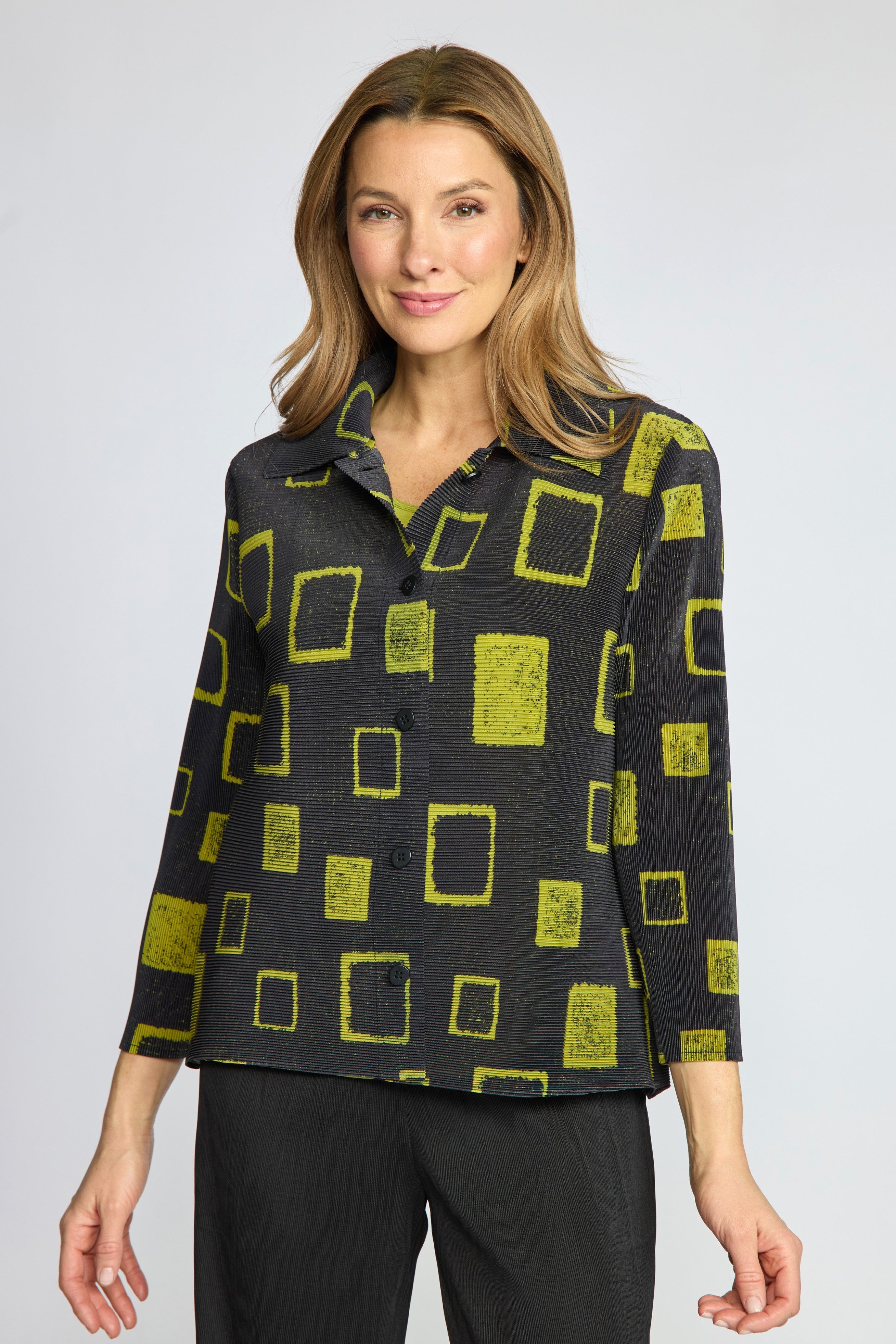Olivia by Habitat 304106 Parisian Pleats Print Night Out Jacket