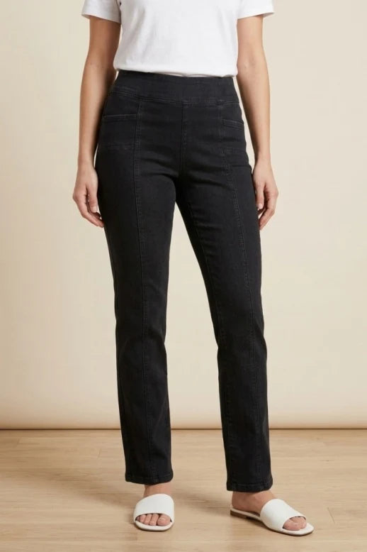 Habitat 31561 Stonewash Knit Straight Pant