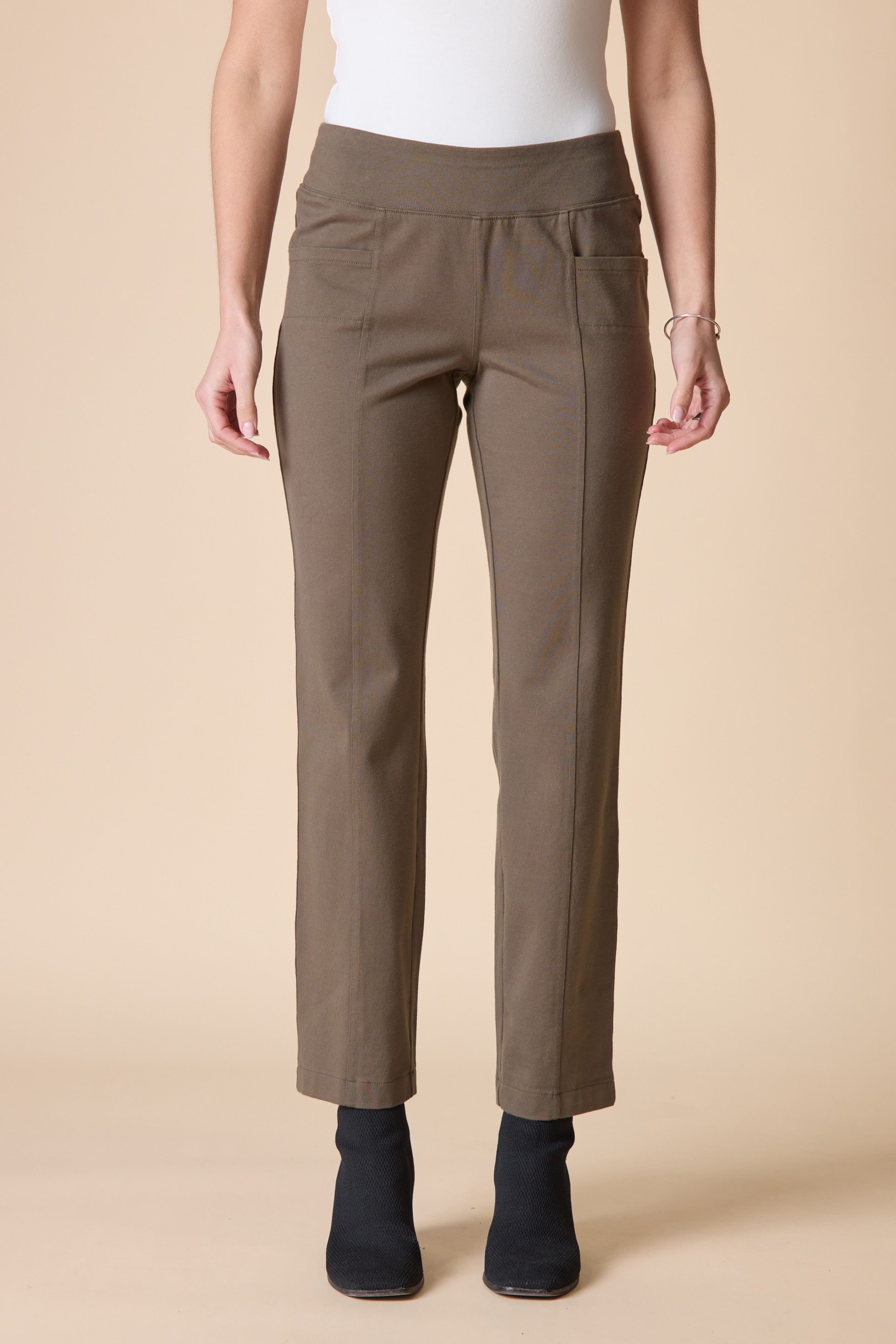 Habitat 31561 Stonewash Knit Straight Pant