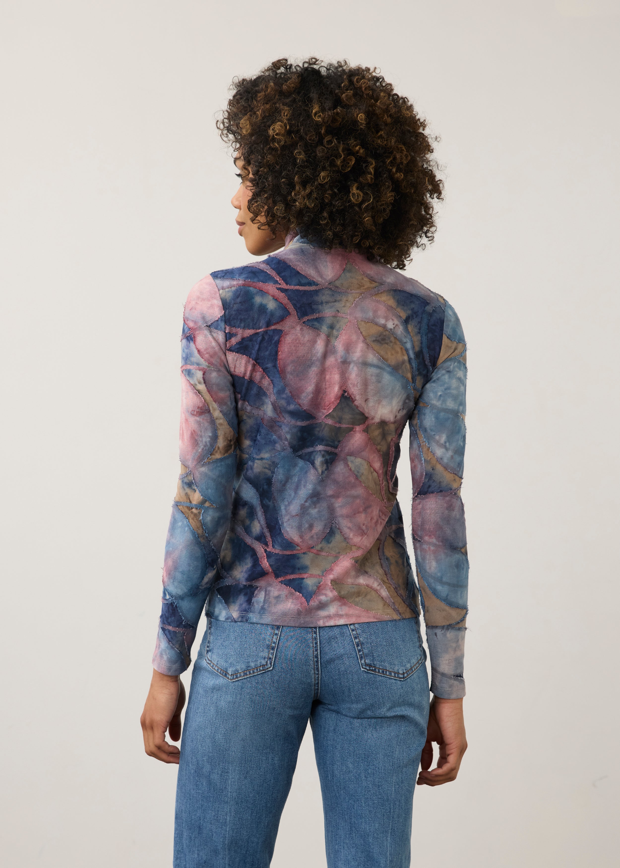 kiyah ロンスプ FDJ 3642126 Long Sleeve Mock Neck Top – Cute & Comfy