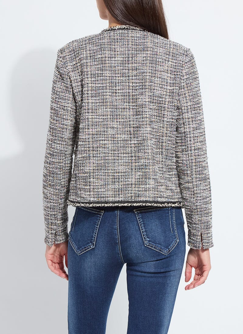 Lysse 3666 Charlotte Collarless St Tweed Jacket – Cute & Comfy
