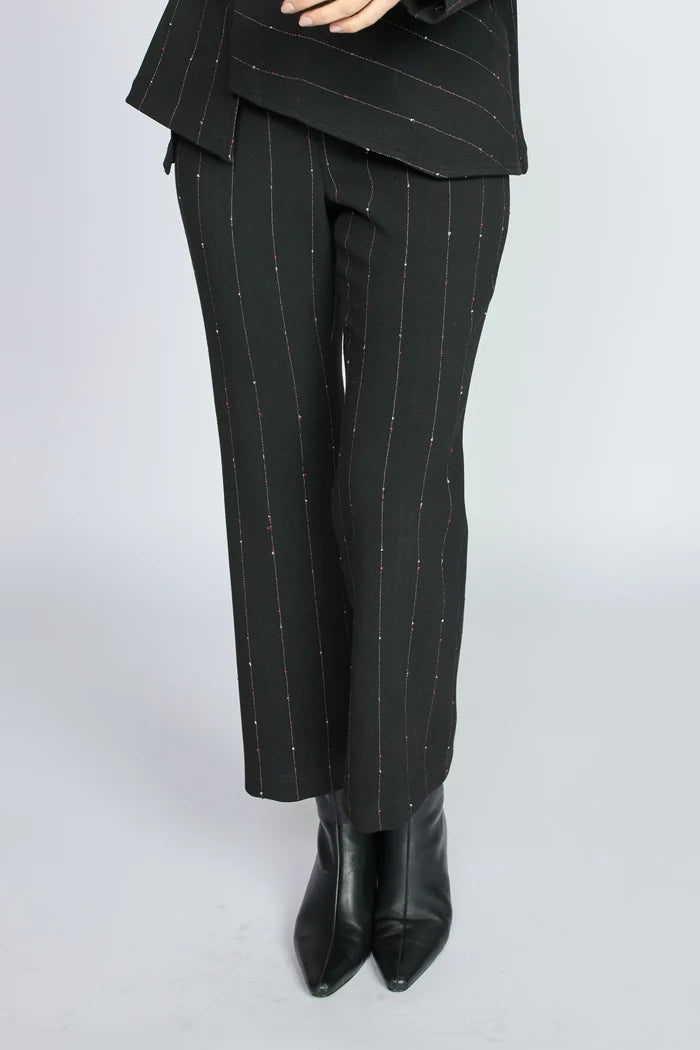 Olivia by Habitat 411280 Playful Pinstripe Kick Flare Pant