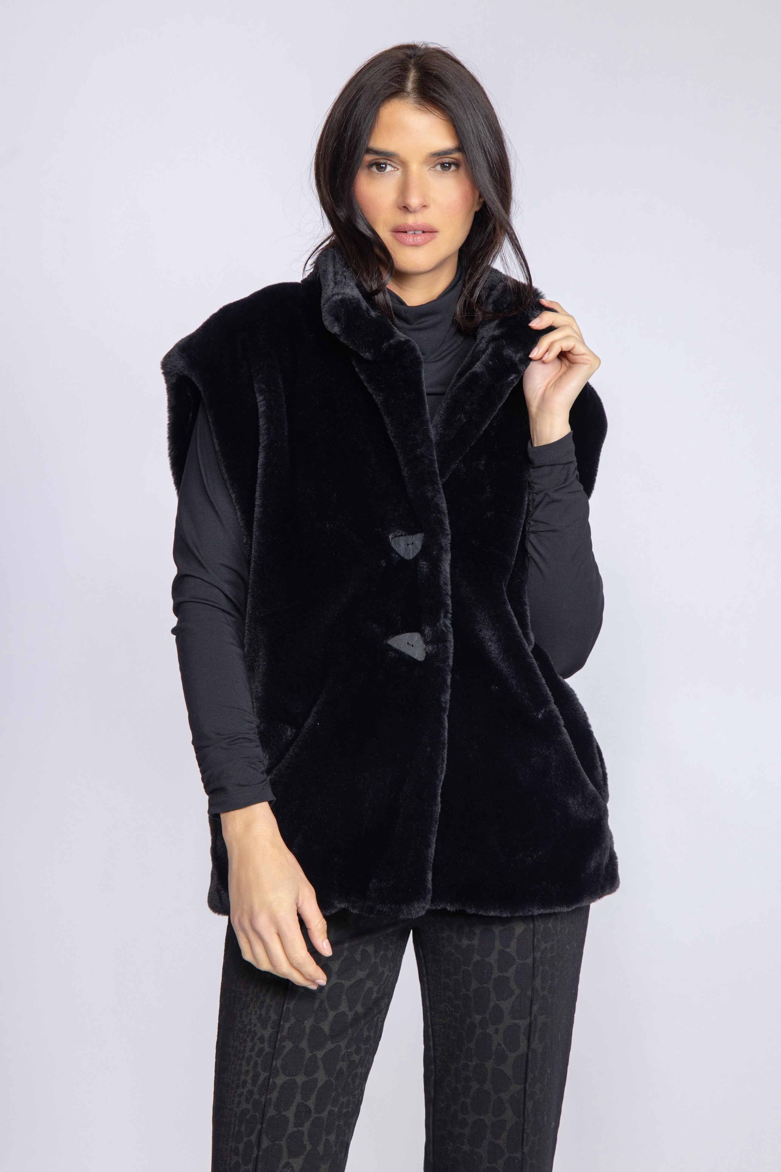 Olivia by Habitat 440413 Faux Fur Stellar Vest