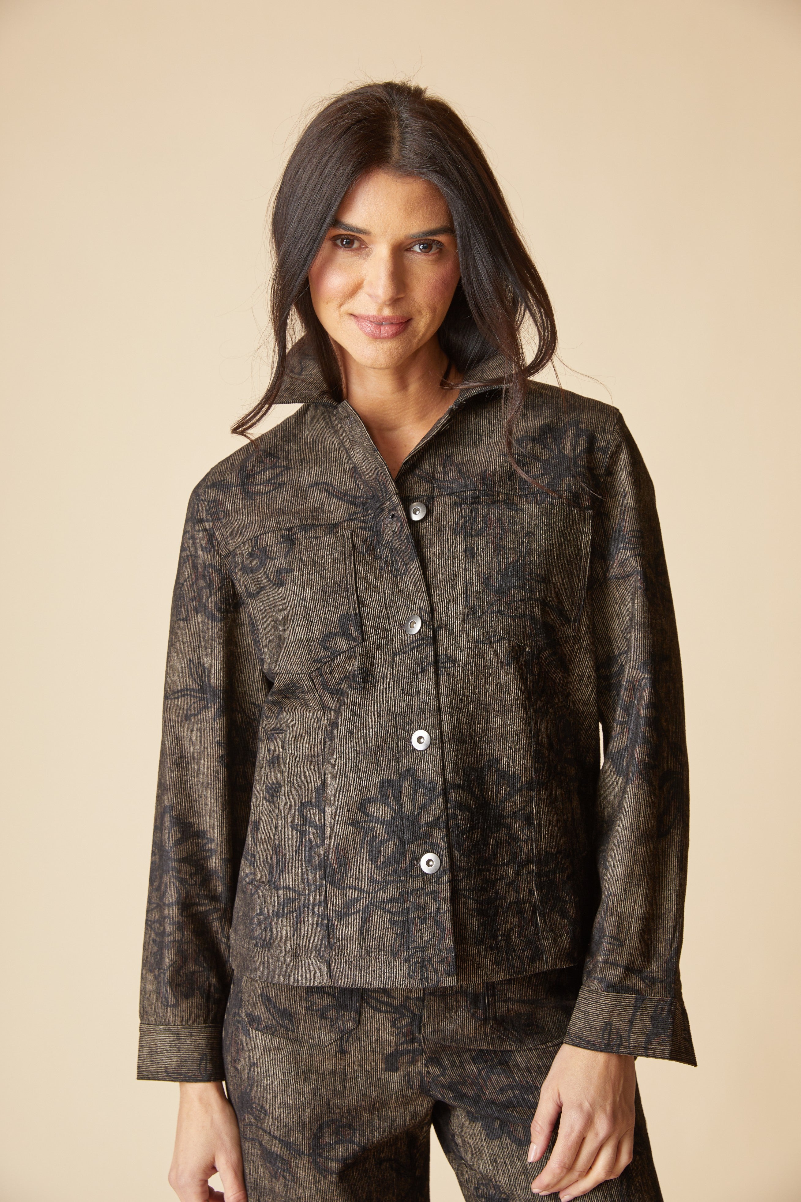 Habitat 47411 Luxe Cord Boyfriend Jacket