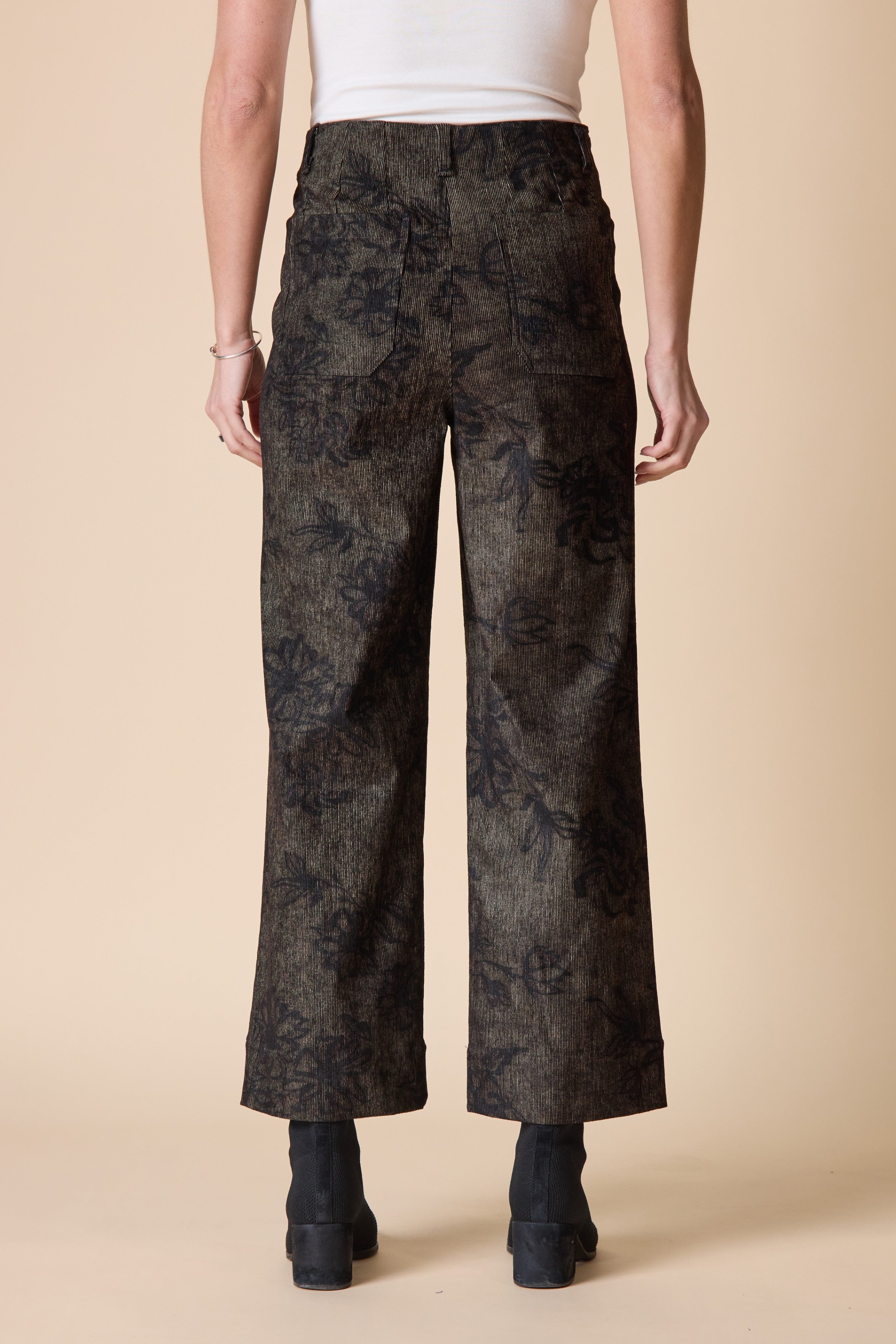 Habitat 47465 Luxe Cord Ankle Pant