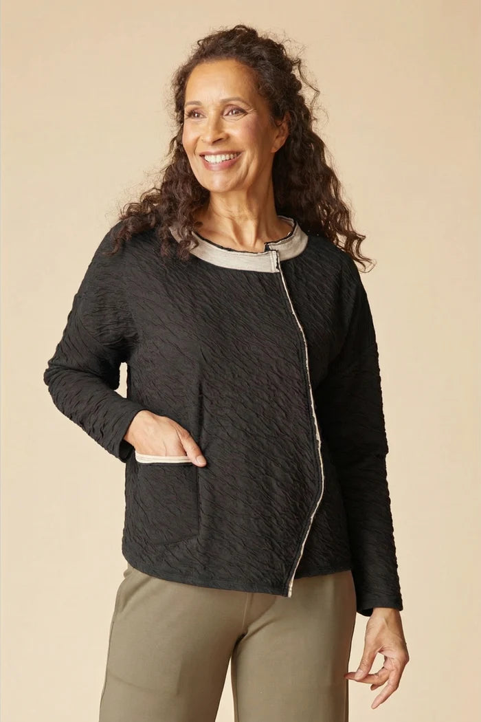 Habitat 48111 Crinkled Double Face Metro Pullover