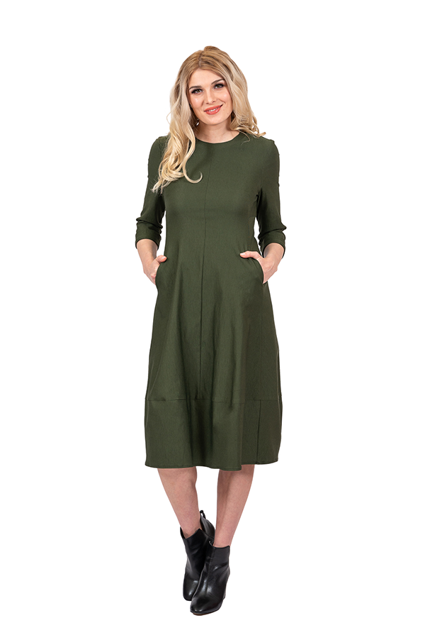 Scapa 7892 Knee-Length 3/4 Sleeve Dress