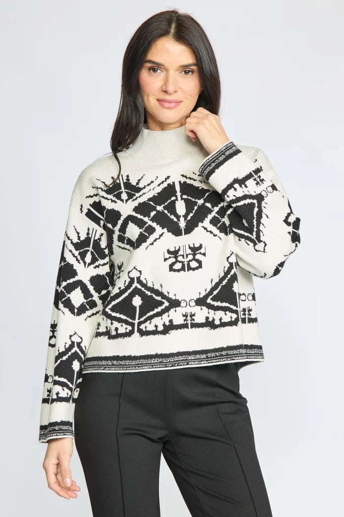 Olivia by Habitat 911000 Graphic Fairisle Sweater