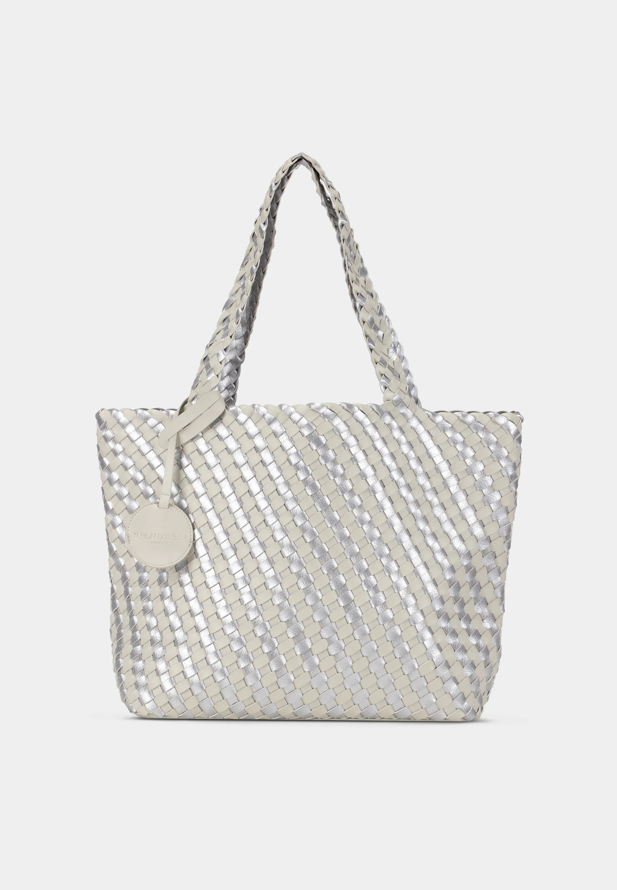 Ilse Jacobsen 06C Cream Silver Bag