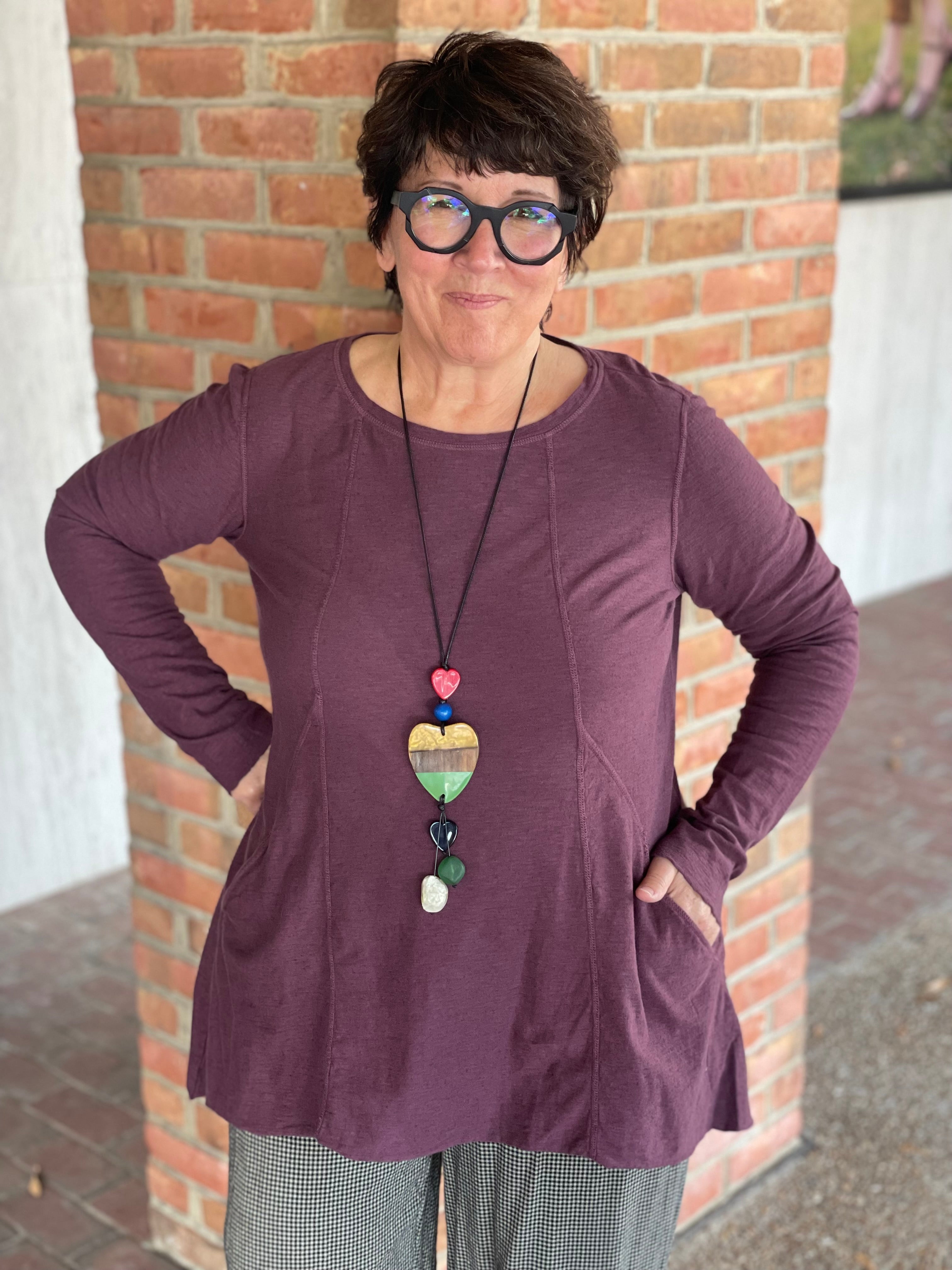 Cute & Comfy 5017901 Pocket Top