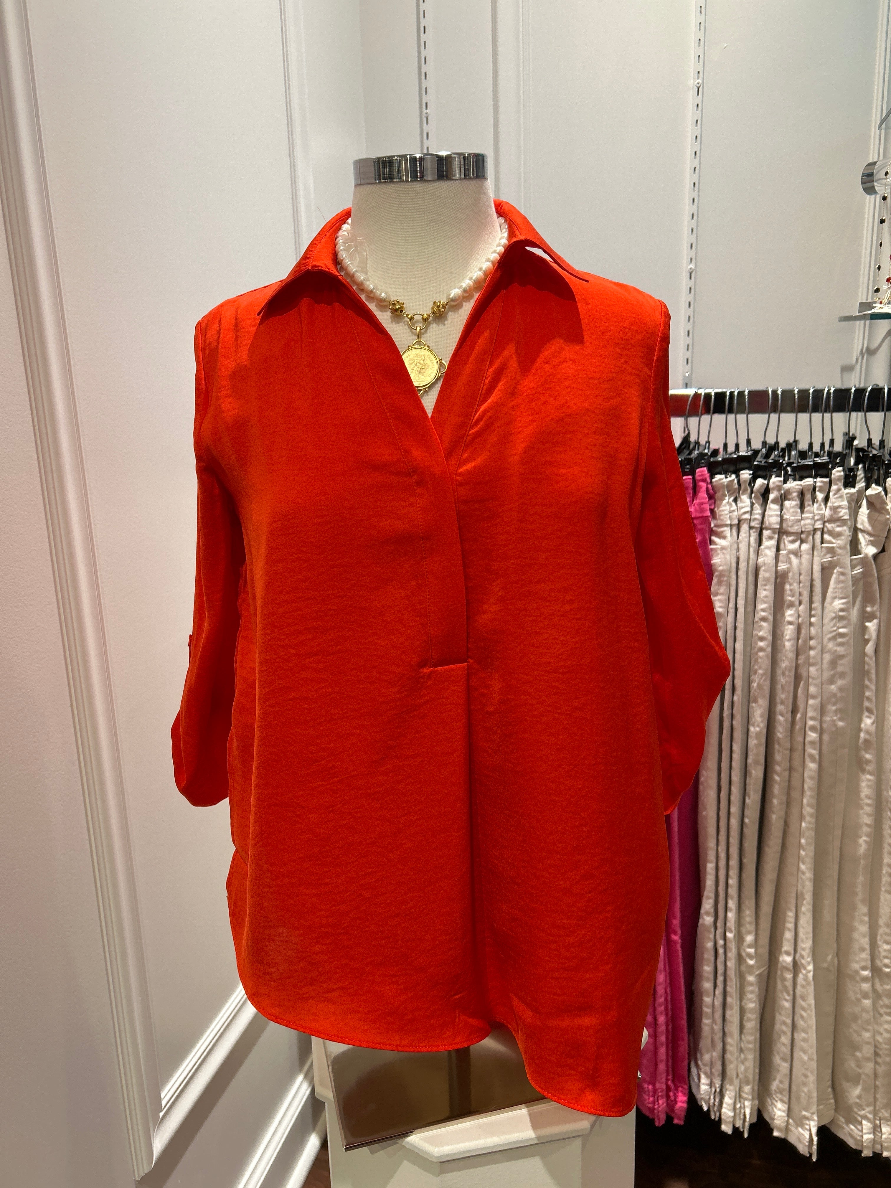 FINAL SALE Renuar R5517 Airflow Blouse Sale Colors