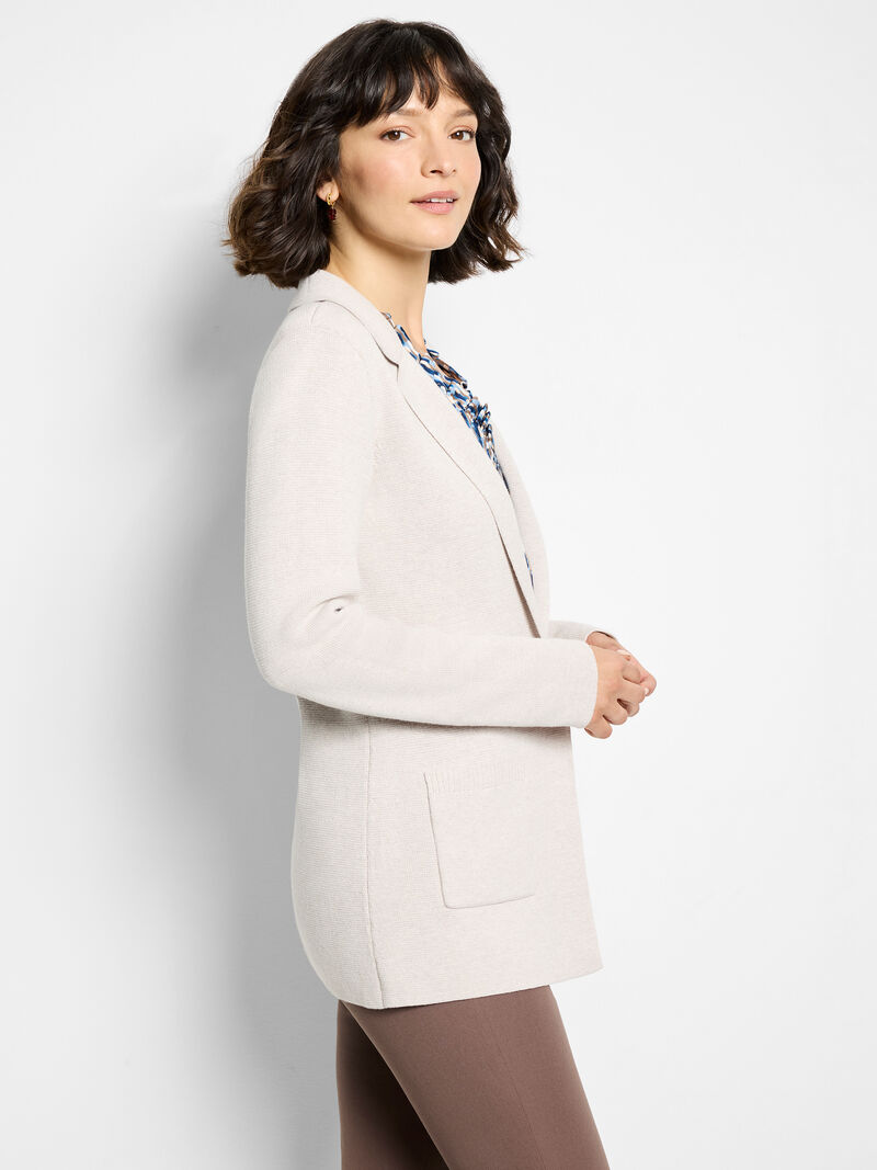 NIC+ZOE F251104 Elegant Knit Blazer