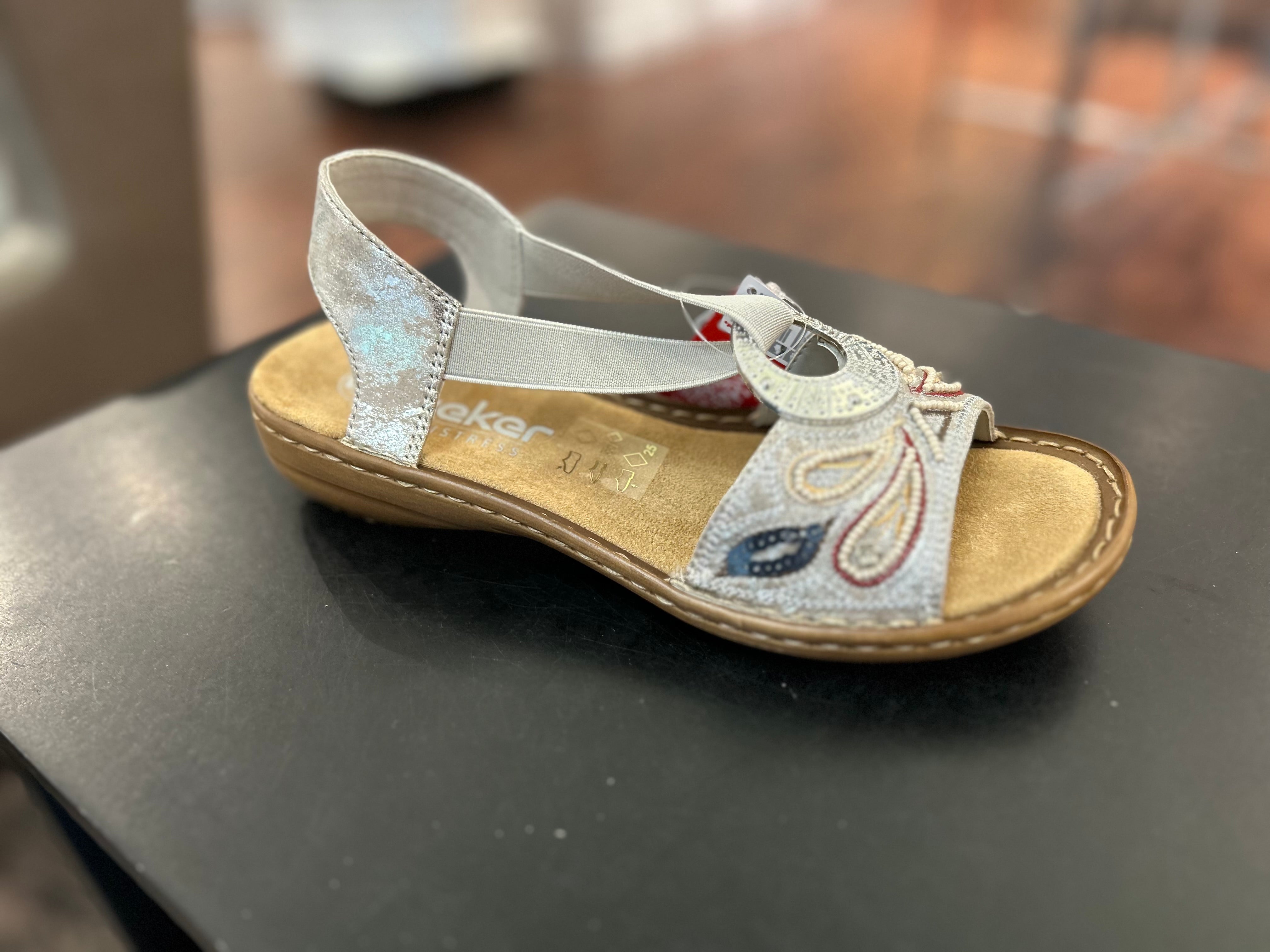 FINAL SALE Rieker 608B4 Regina B4 Sandal