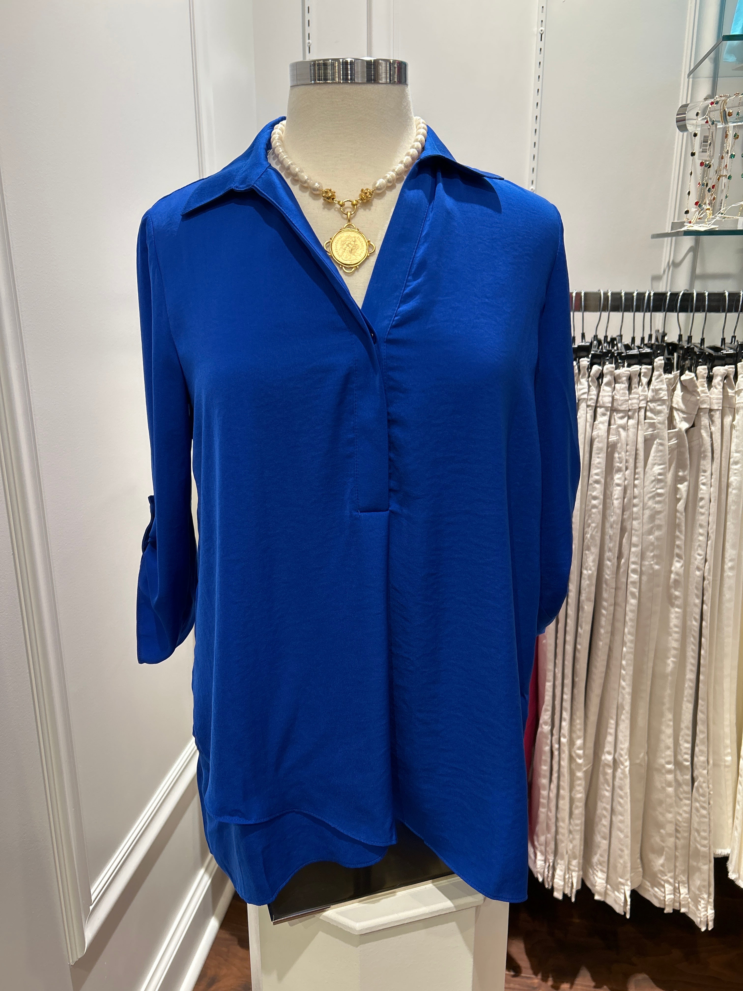 FINAL SALE Renuar R5517 Airflow Blouse Sale Colors