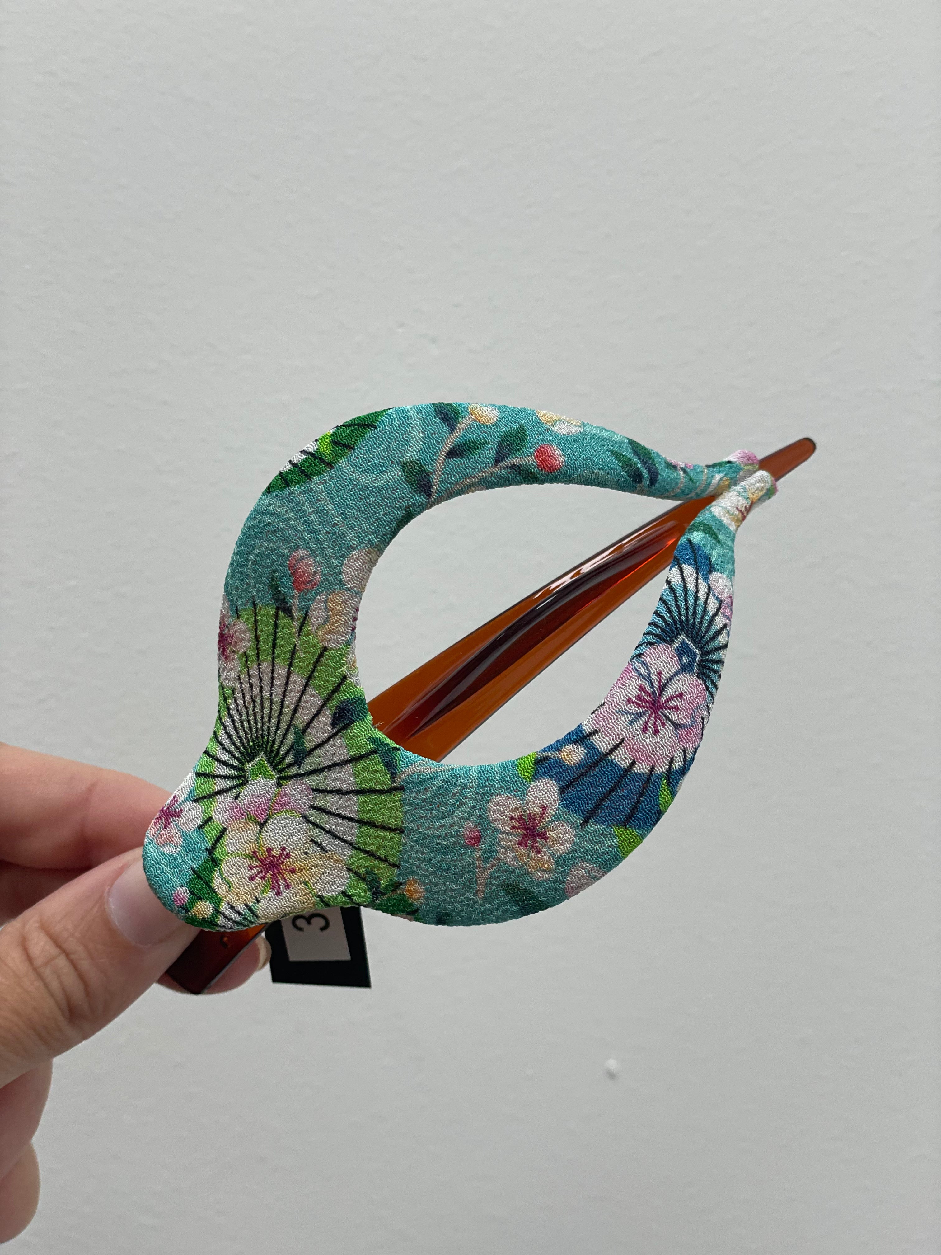 Kimono Clips 368A Large Harp Hair  Clip