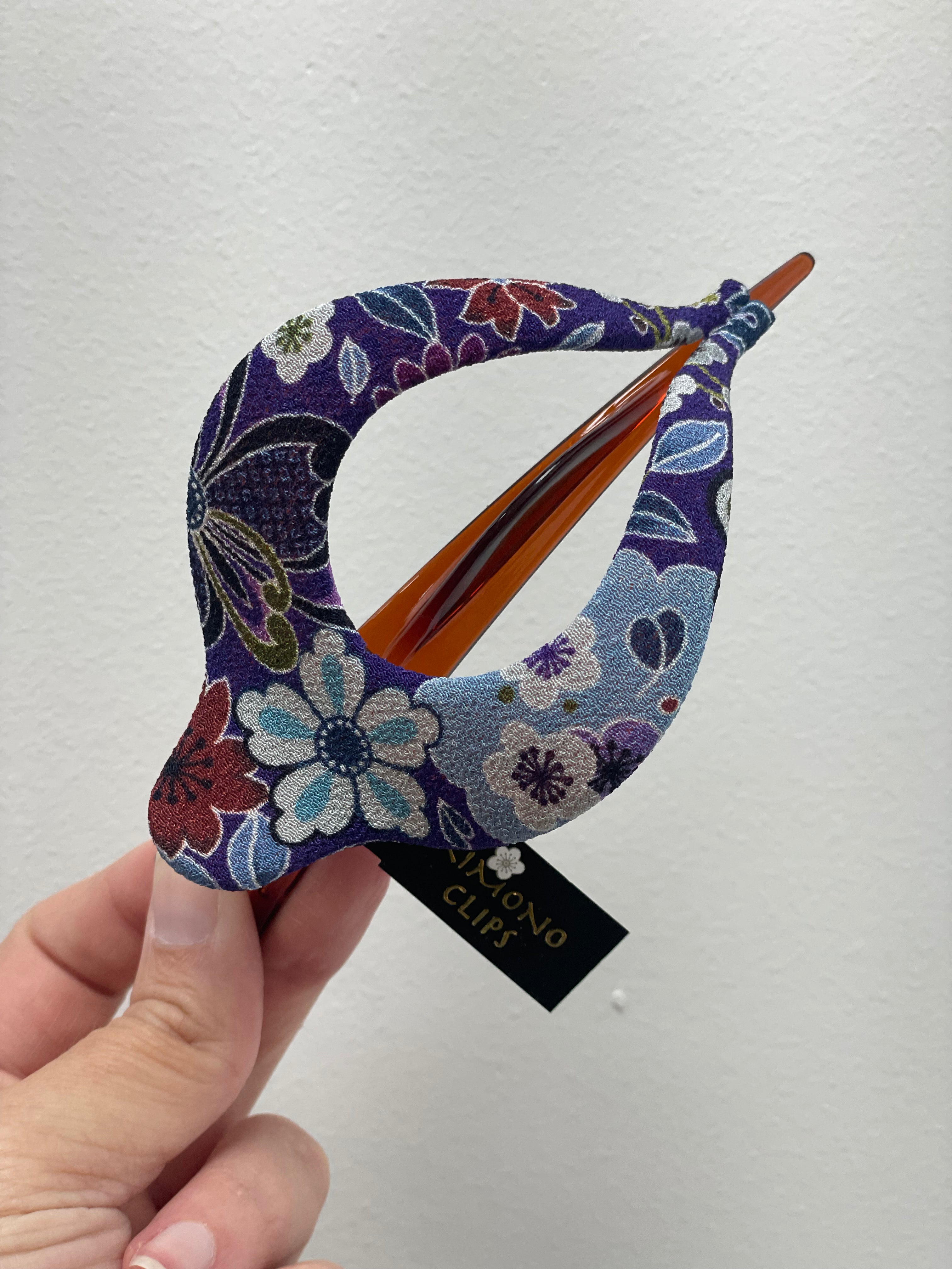 Kimono Clips 368A Large Harp Hair  Clip