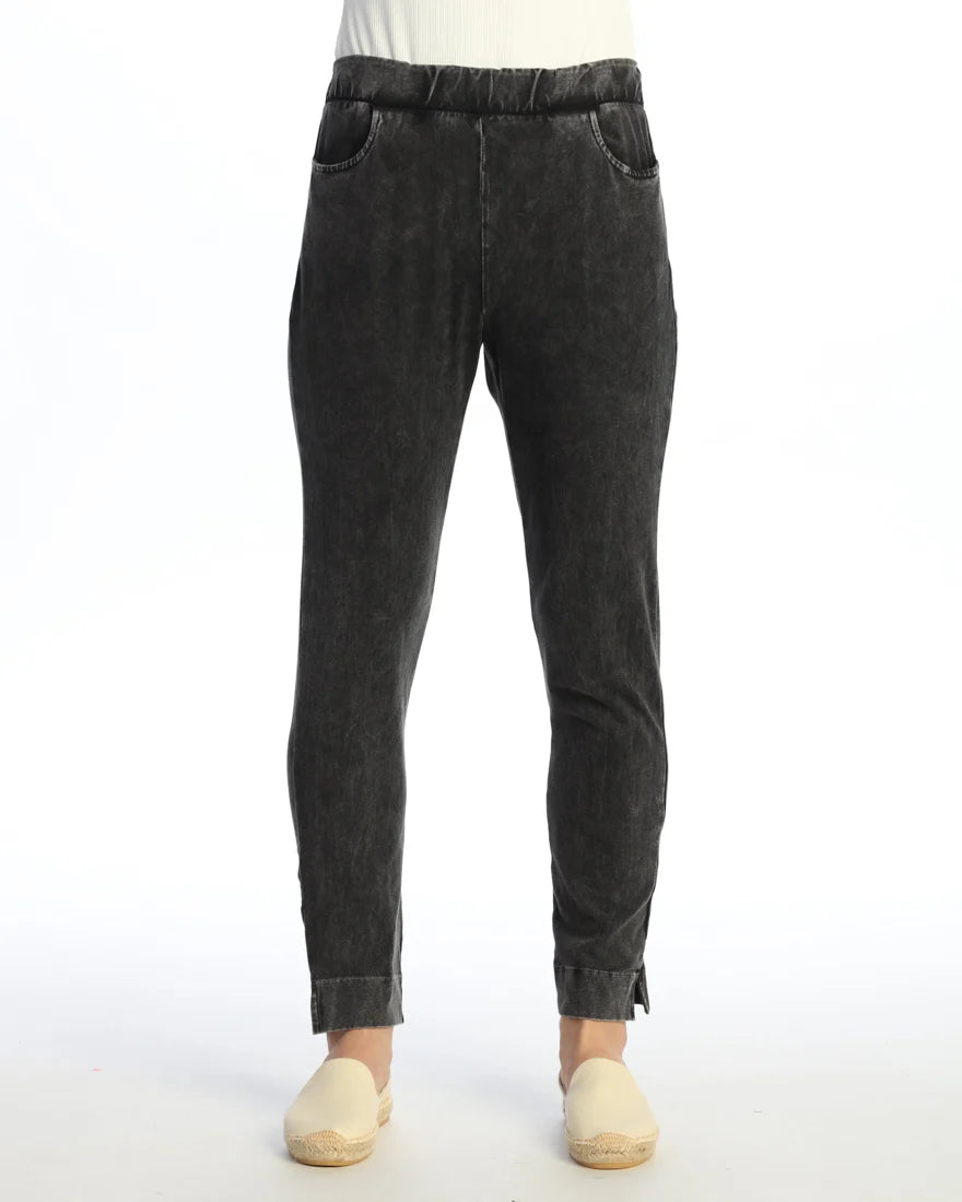 Jess & Jane M132 Cotton Spandex Slim Pocket Pants