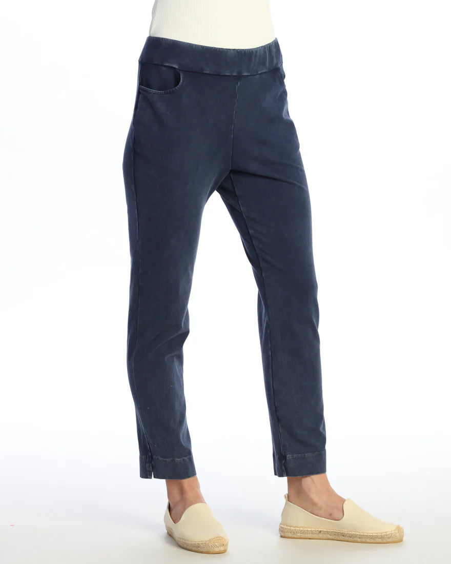 Jess & Jane M132 Cotton Spandex Slim Pocket Pants