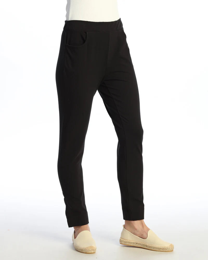 Jess & Jane M132 Cotton Spandex Slim Pocket Pants