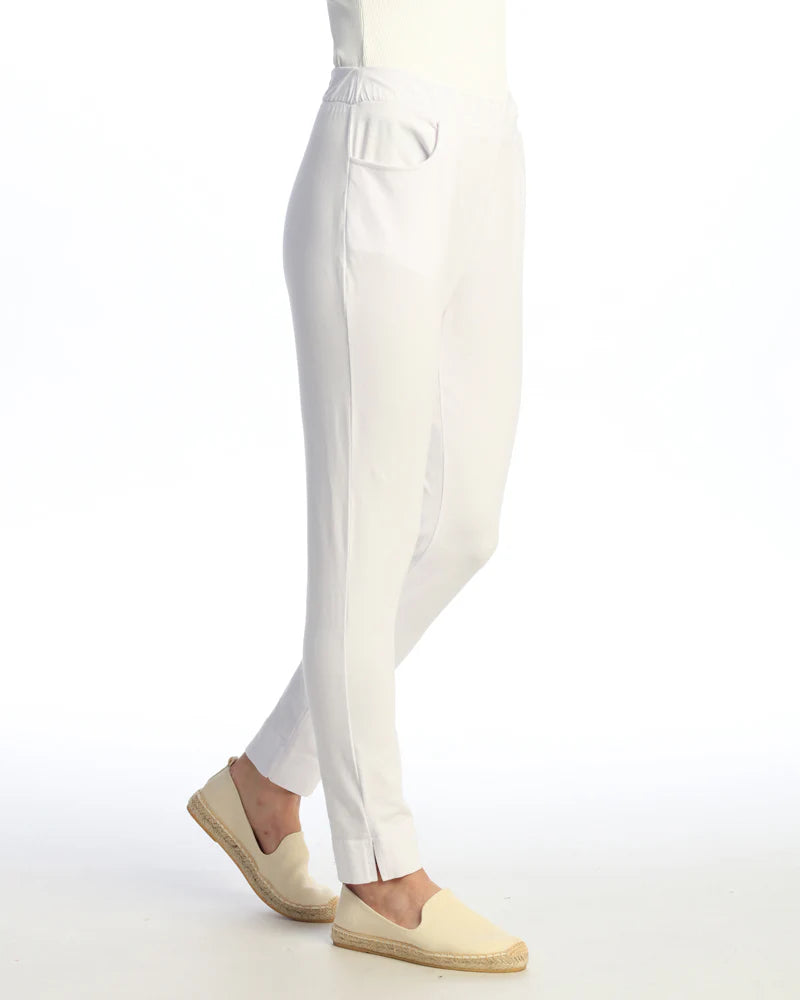Jess & Jane M132 Cotton Spandex Slim Pocket Pants