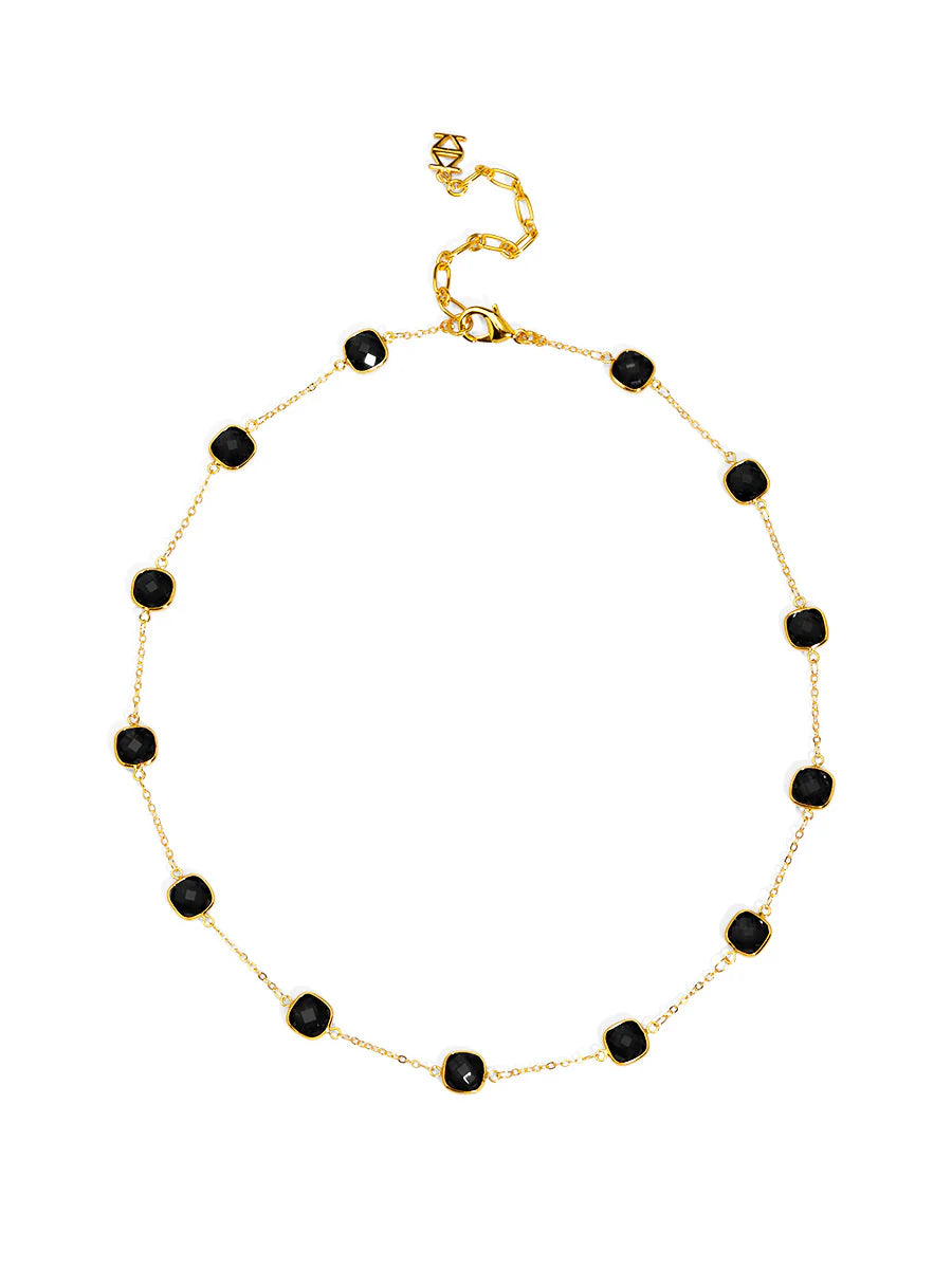 FINAL SALE Zenzii N2905 Multicolor Crystal Collar Necklace