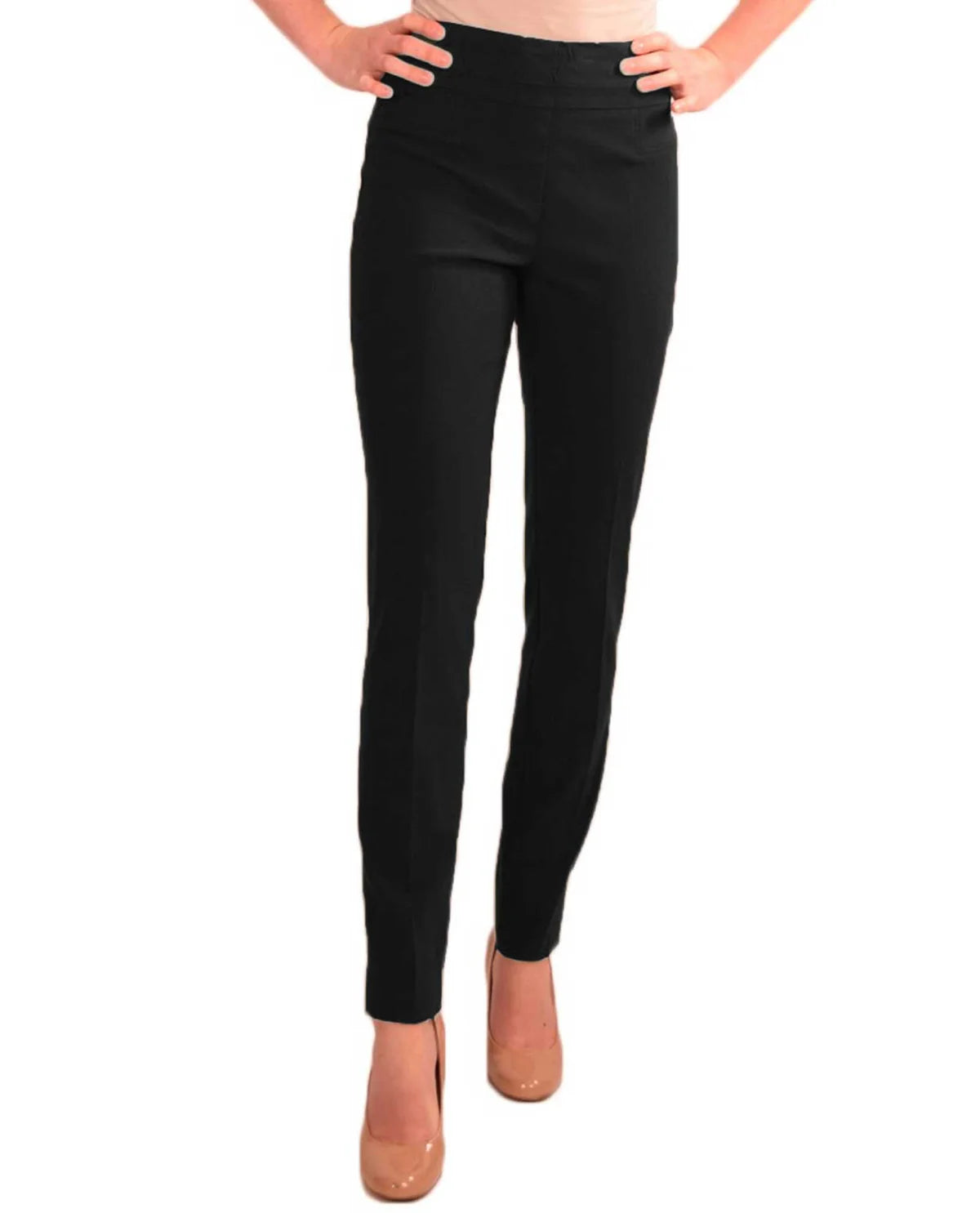 Renuar R1721 Pull-On Cigarette Pants