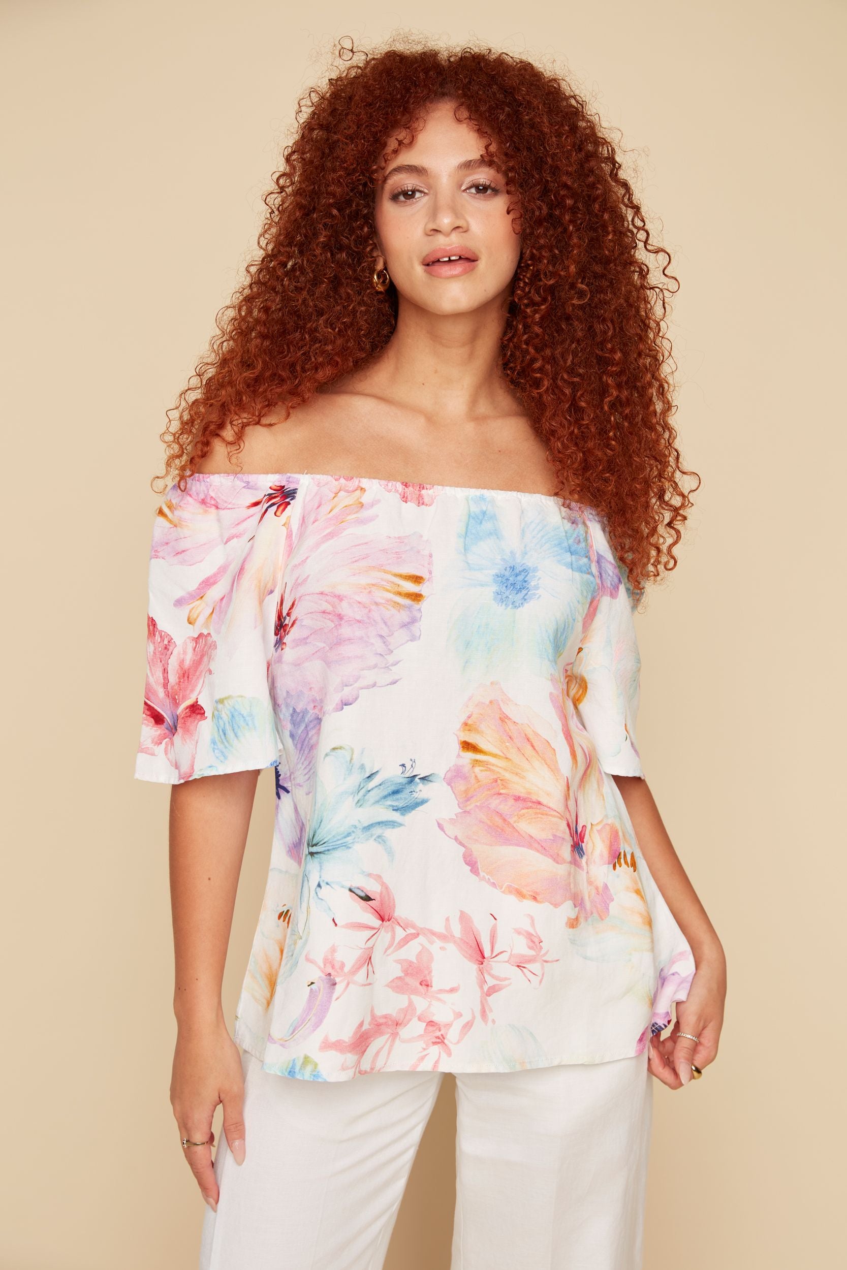 Renuar R5160 E2151P Woven Blouse