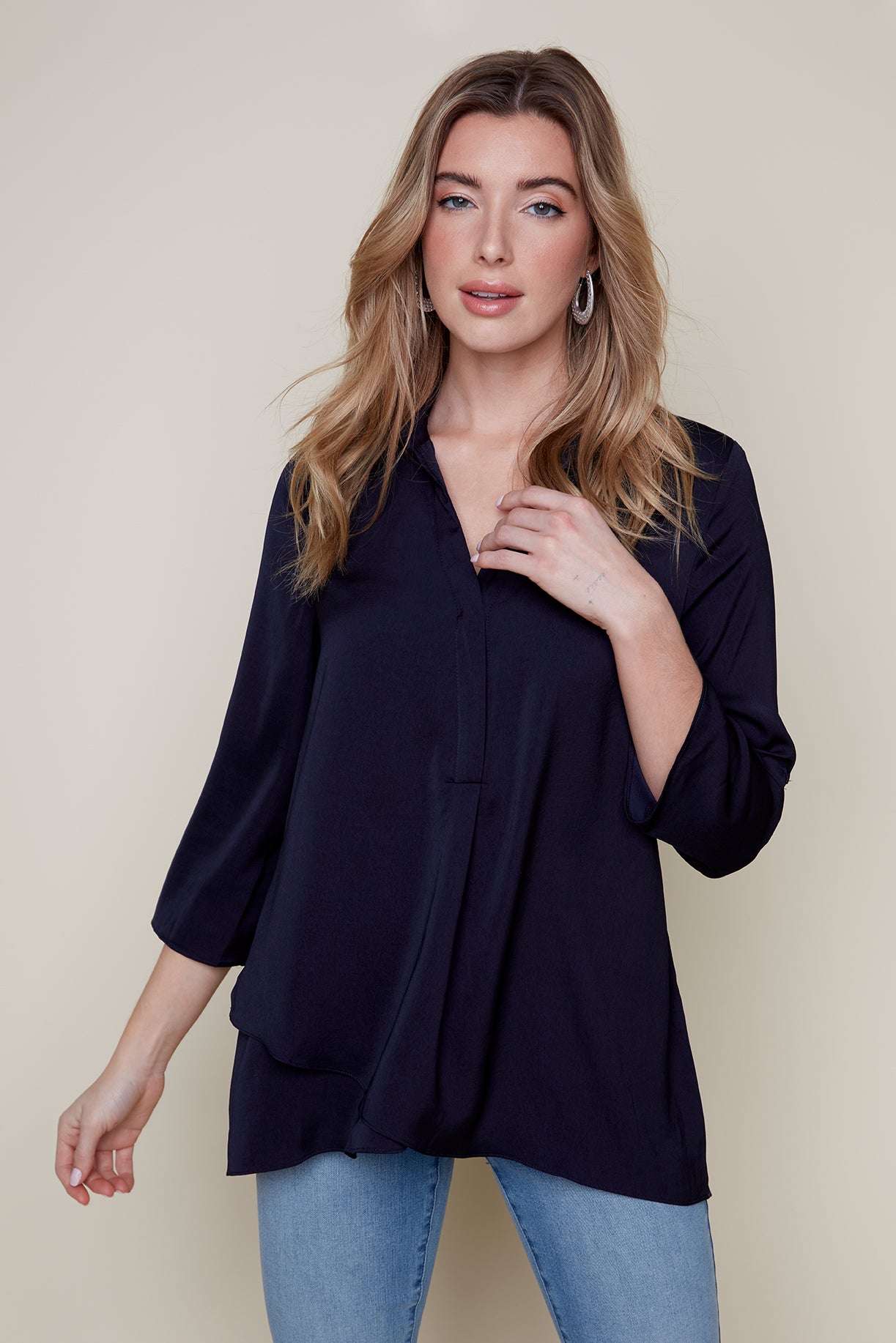 Renuar R5517 Airflow Blouse