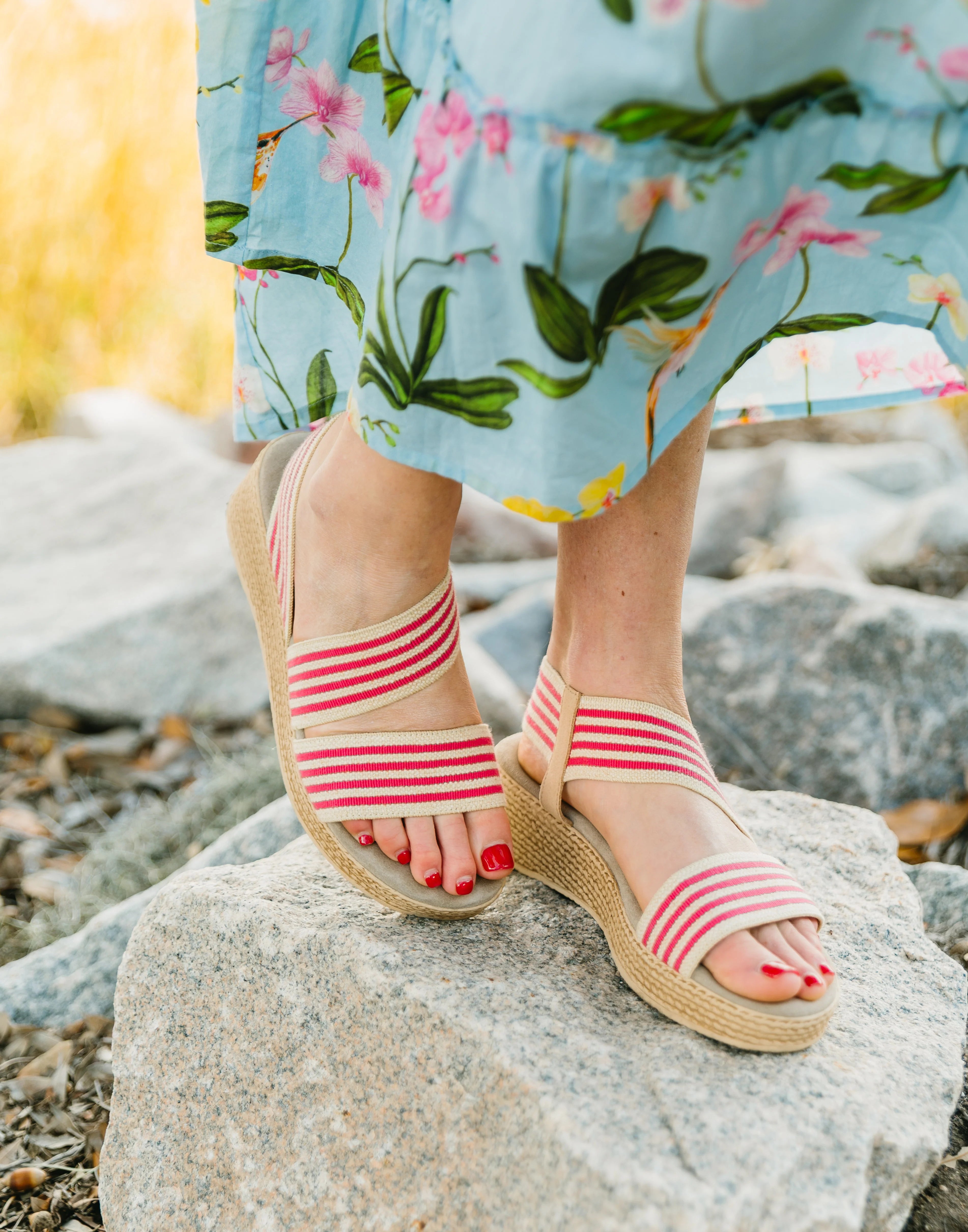 Charleston Shoe Co. Rosa Platform Sandal