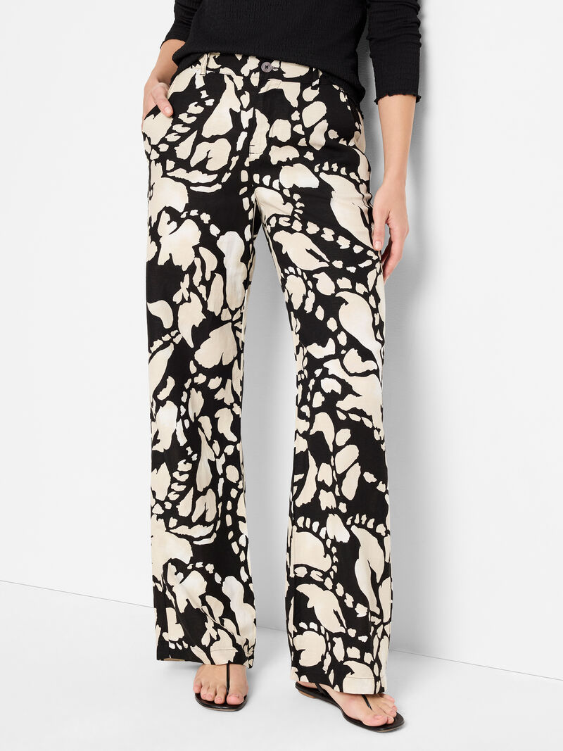 FINAL SALE NIC+ZOE S251890 Evening Petal Wide-Leg Pant