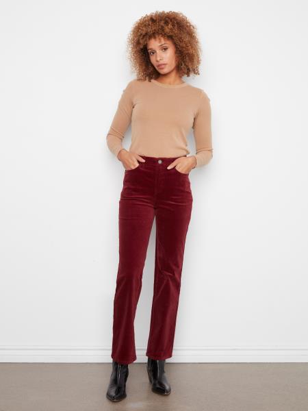 Charlie B C5584RR-660B Straight Leg Corduroy Pants