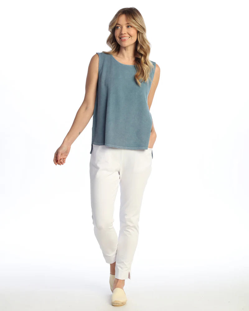 Jess & Jane M132 Cotton Spandex Slim Pocket Pants