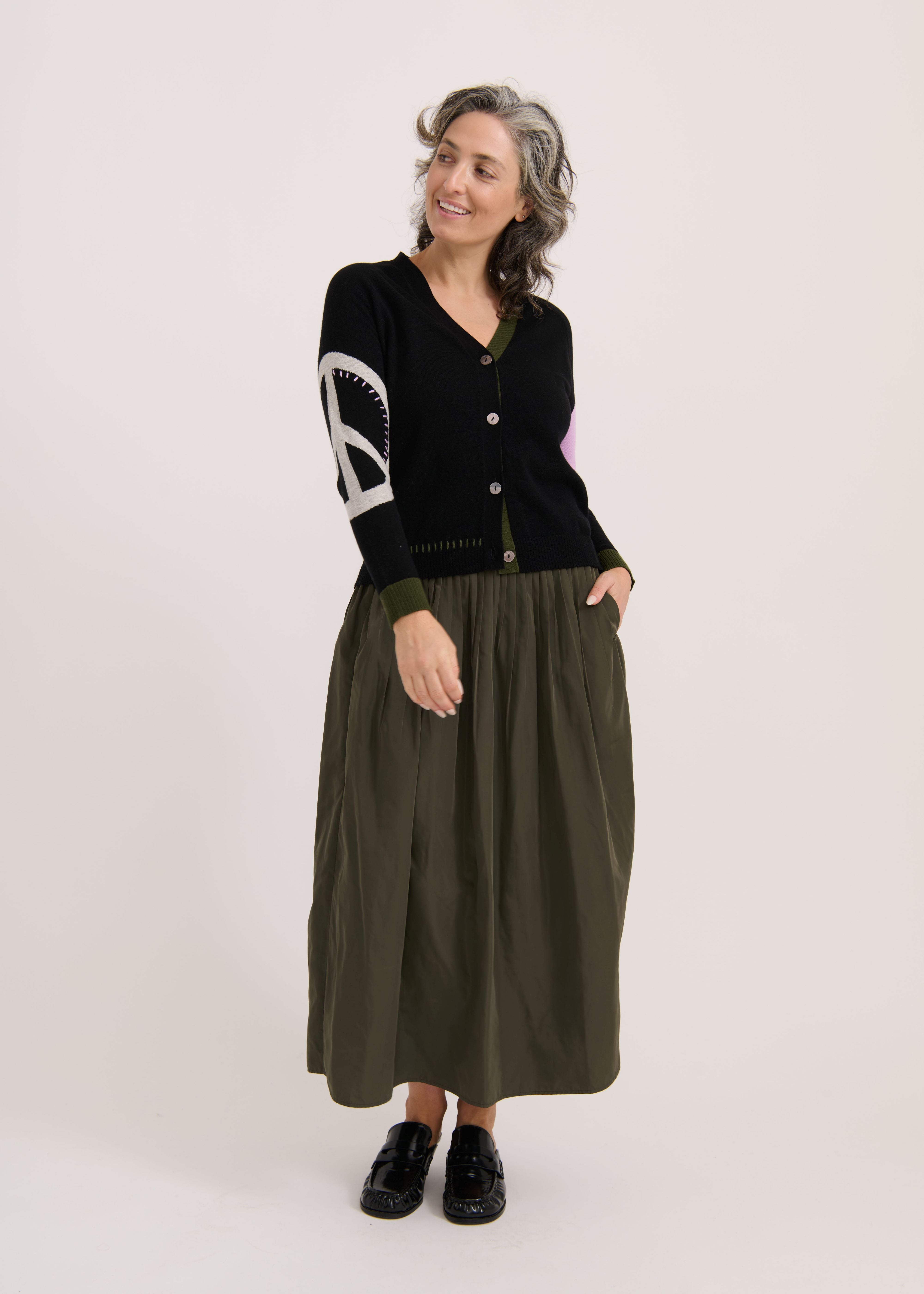 Zaket and Plover ZP7538U Peace Please Cardigan – Cute & Comfy