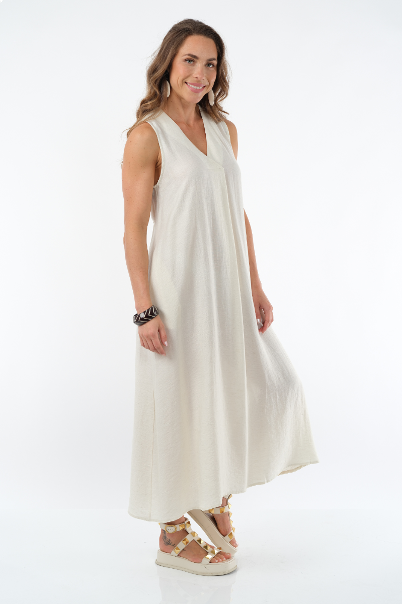 Lior Amelia Dress Linen / XS Lior Amelia Dress Linen / XS