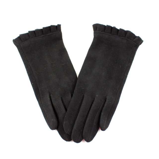 Touchscreen Ruffle Gloves