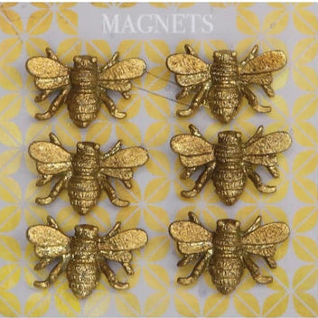 Creative Co-Op Bee Magnets