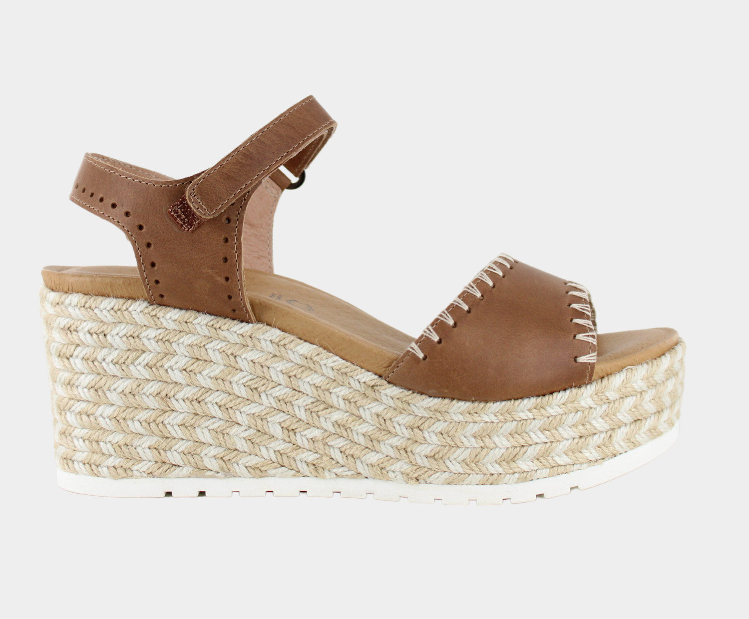 Naot Blanes Espadrille Platform Wedge Sandal