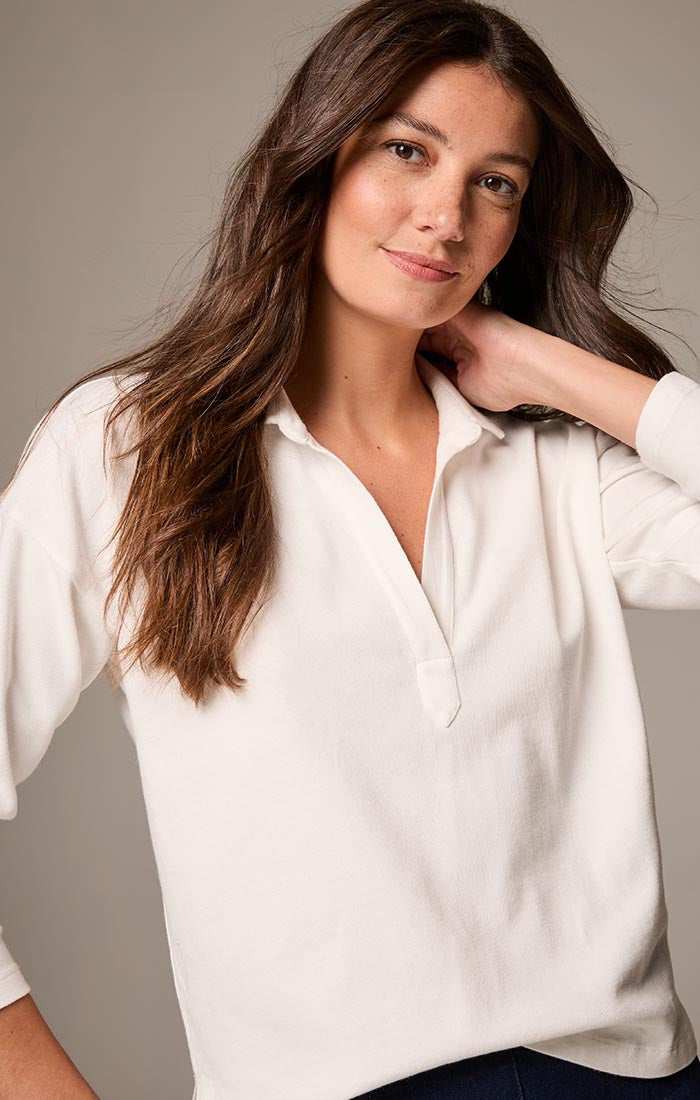 NIC+ZOE NZTF252047 Easy Polo Top