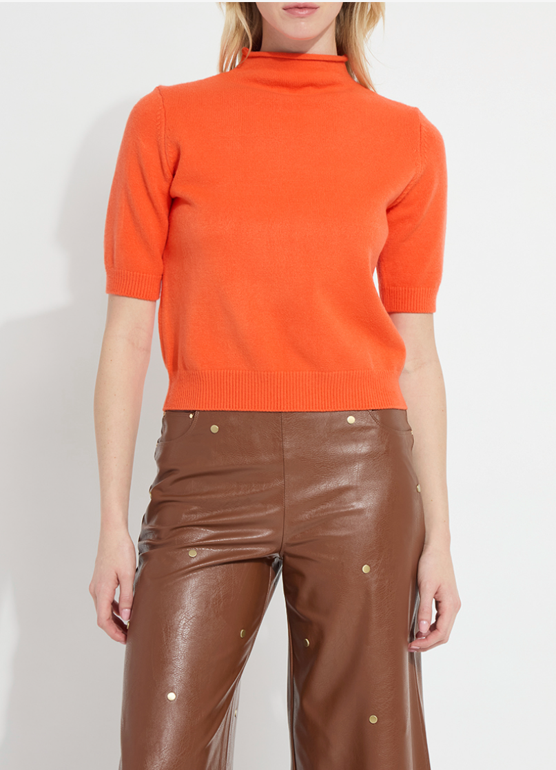 Lysse 20-3997 Delphina Short Sleeve Sweater